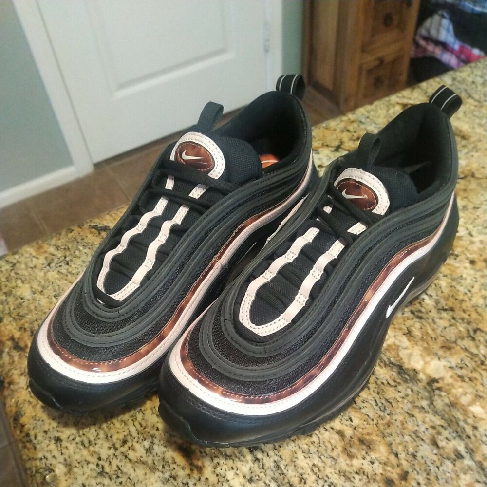 Nike Air Max 97 “Woodgrain” Black Barely Rose Women’s CU4751-001 Sz 8.5 US